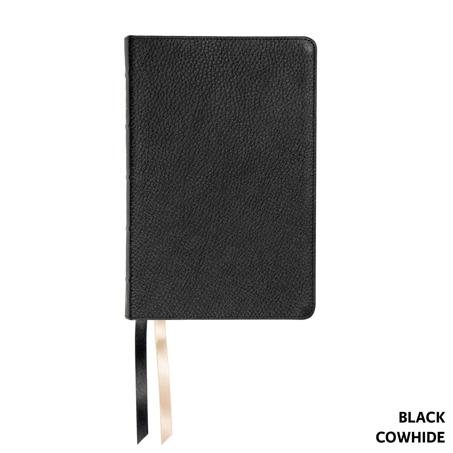 NASB 1995 Handy Size Bible-Black Paste-Down Cowhide Leather Indexed