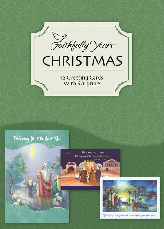 Boxed Card-Wise Men & Nativity (Box Of 12)