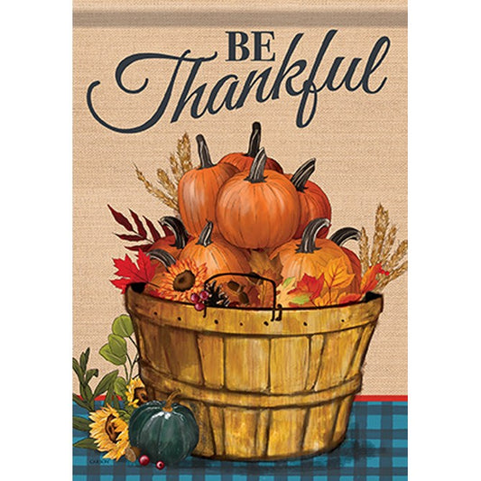 Flag-Garden-Durasoft-Be Thankful (12.5" x 18")