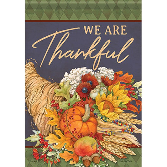 Flag-Garden-Durasoft-Cornucopia (12.5" x 18")