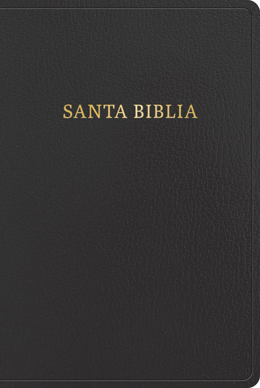 RVR 1960 Biblia Letra Gigante (Giant Print Bible)-Black Bonded Leather Indexed