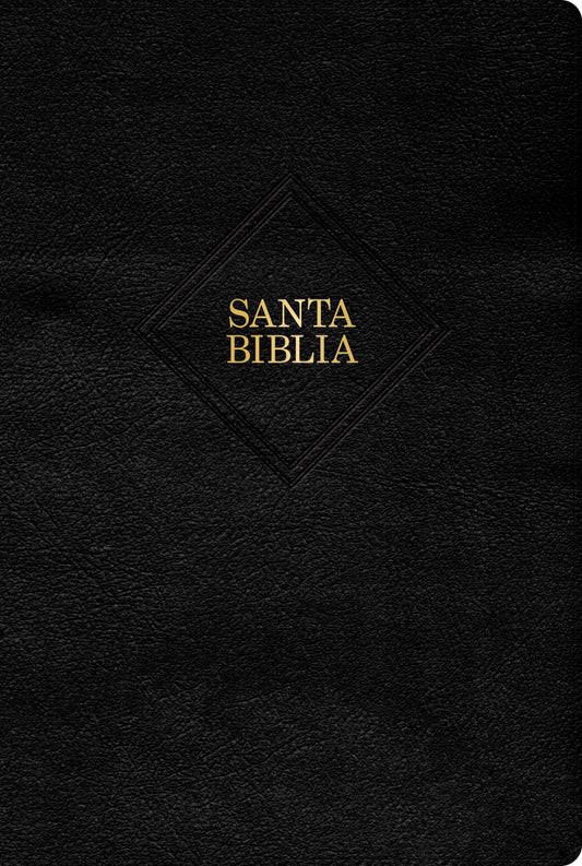 RVR 1960 Biblia Letra Gigante (Giant Print Bible)-Black Bonded Leather Indexed