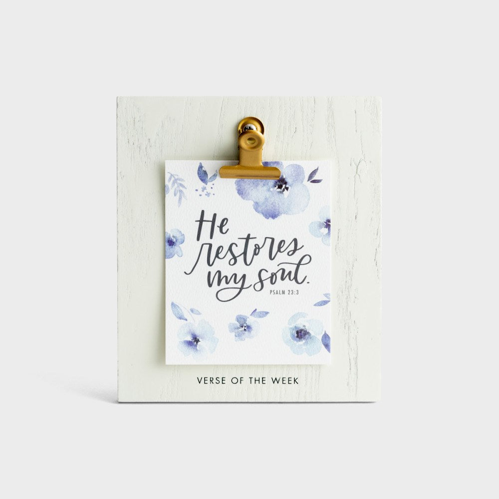 Photo Clip Decor-Studio 71-He Restores w/ Prints
