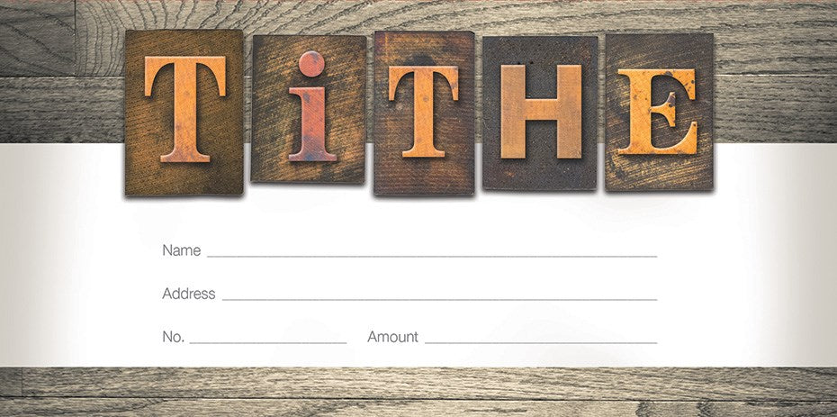 Offering Envelope-Tithe (Matthew 10:18) (Pack of 100)
