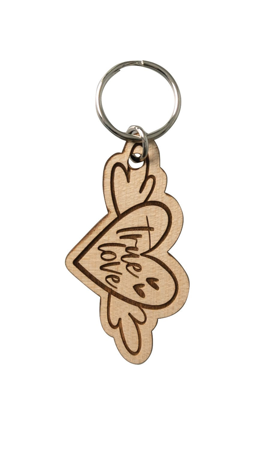 Lasered Keychain-True Love