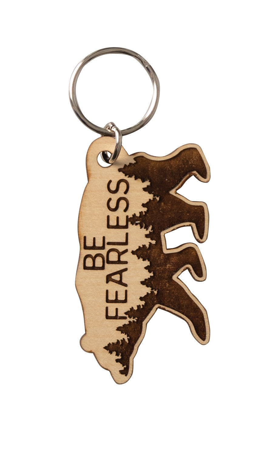 Lasered Keychain-Be Fearless