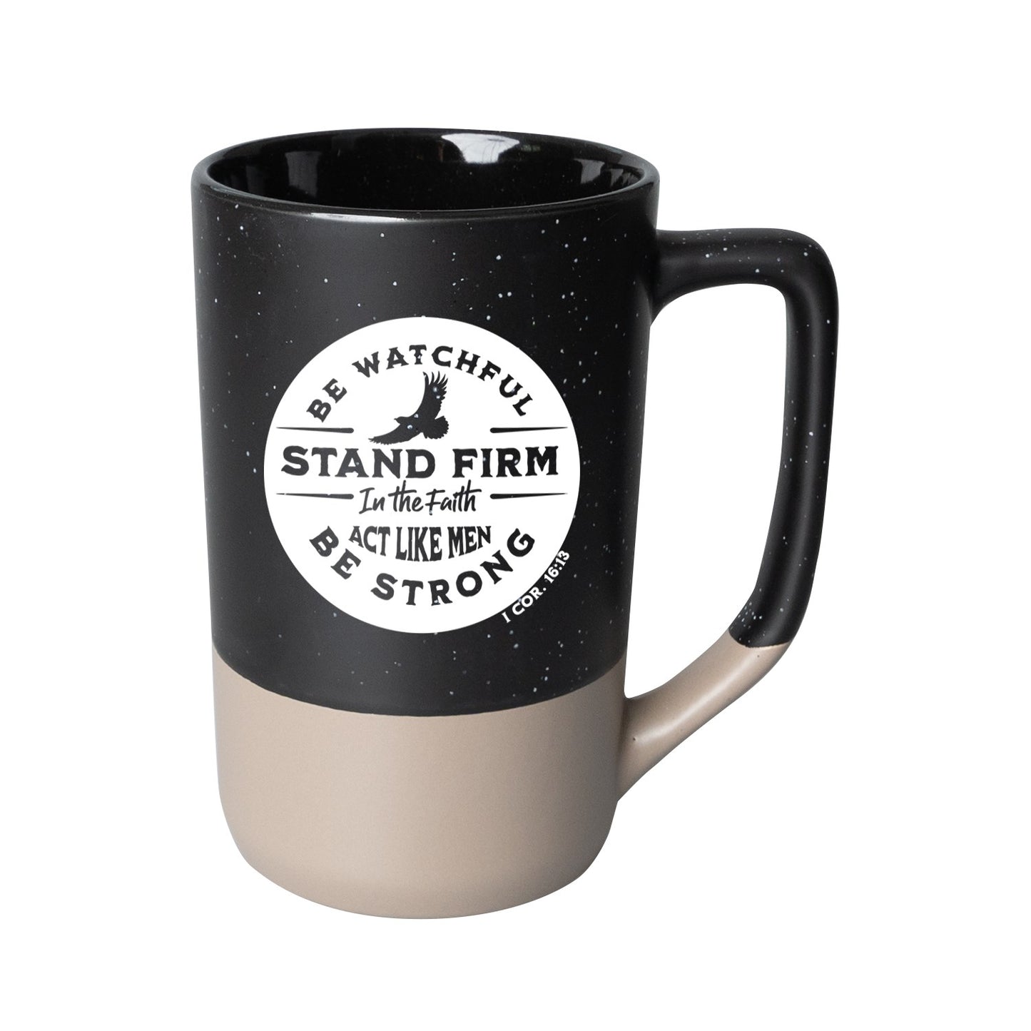 Designer Mugs-Pebble-Be Watchful (1 Corinthians 16:13)