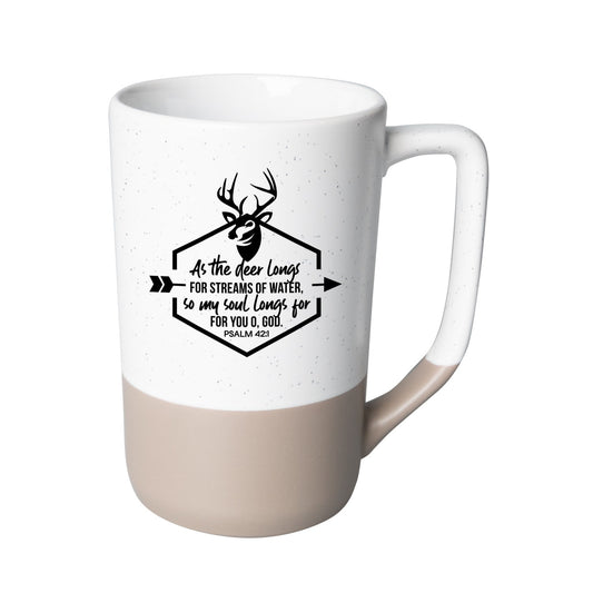 Designer Mugs-Pebble-As The Deer (Psalm 42:1)