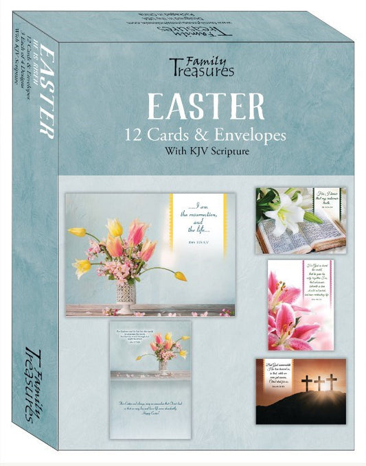 Boxed Card-Easter-He Is Risen (Pack Of 12)