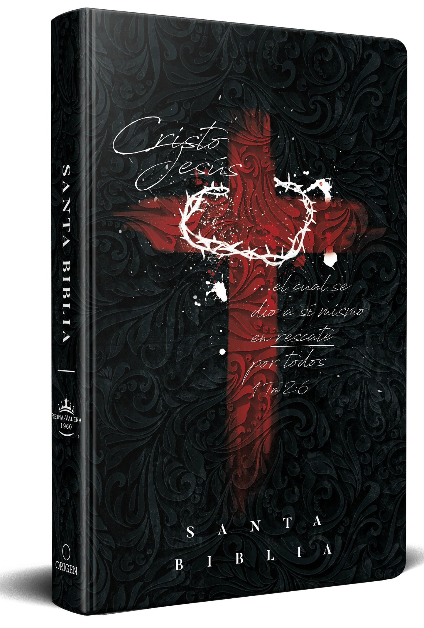 Span-RVR 1960 Handy Size Large Print (Letra Grande Tamano Manual)-Crown And Cross Hardcover