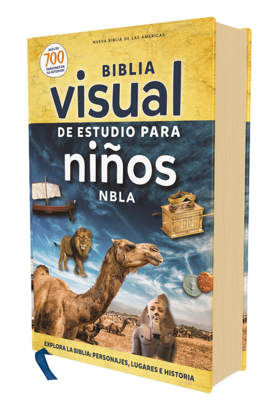 NBLA Kids' Visual Study Bible (Biblia Visual de Estudio Para Ninos)-Hardcover