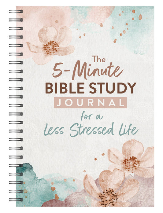 The 5-Minute Bible Study Journal For A Less Stressed Life