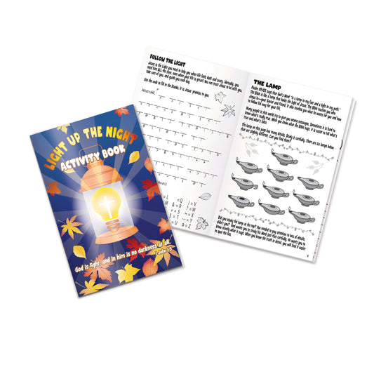 Light Up The Night Activity Book (Pack Of 12) (TDLTN23AB12P)