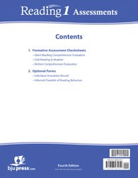 Reading 1 Assessments And Answer Key (4th Edition)
