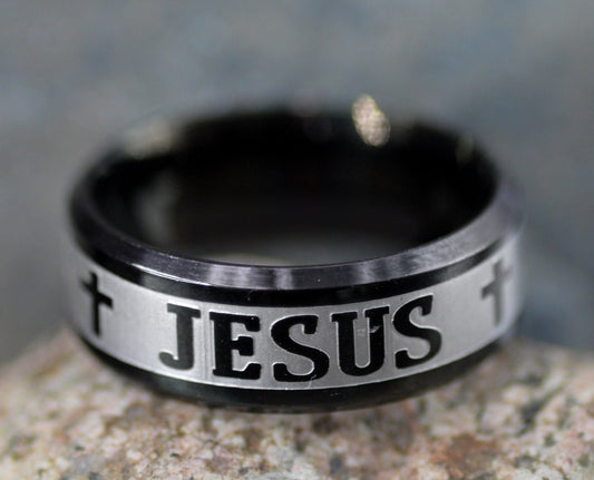 Ring-Eden Merry-Cross/Jesus (Size 9)