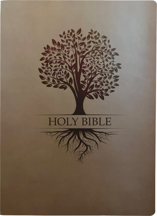 KJVER Family Legacy Holy Bible Large Print-Coffee Ultrasoft