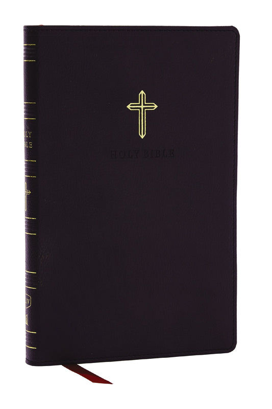 KJV Ultra Thinline Bible (Comfort Print)-Black Leathersoft