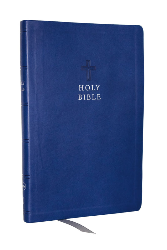 KJV Value Ultra Thinline Bible (Comfort Print)-Blue Leathersoft