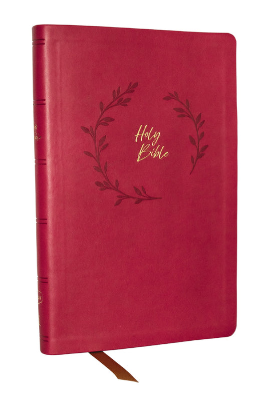 KJV Value Ultra Thinline Holy Bible (Comfort Print)-Pink Leathersoft