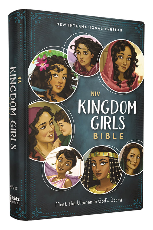 NIV Kingdom Girls Bible (Comfort Print)-Teal Hardcover
