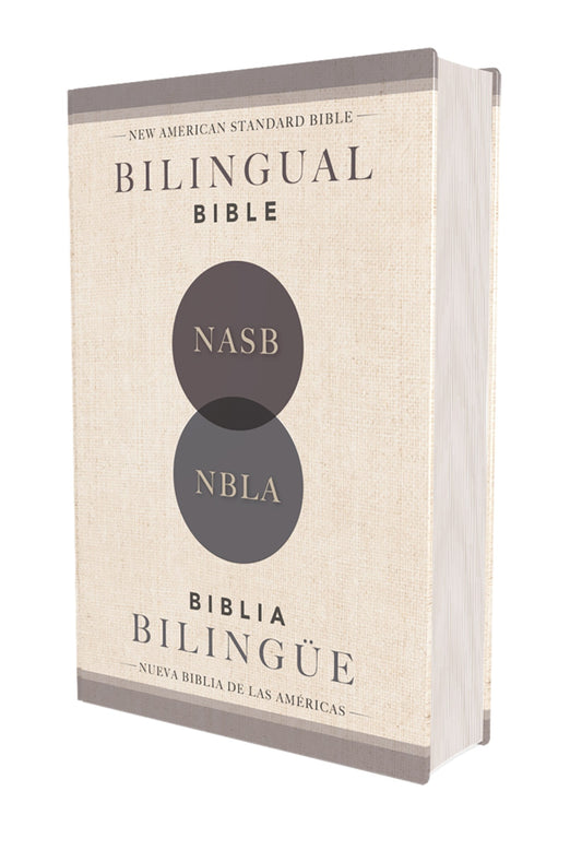 Span-NASB/NBLA Bilingual Bible (Comfort Print) (Biblia Bilingue)-Hardcover