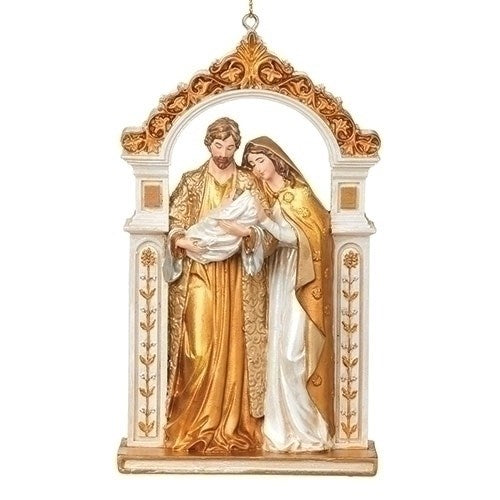 Ornament-Holy Family In Arch (5")