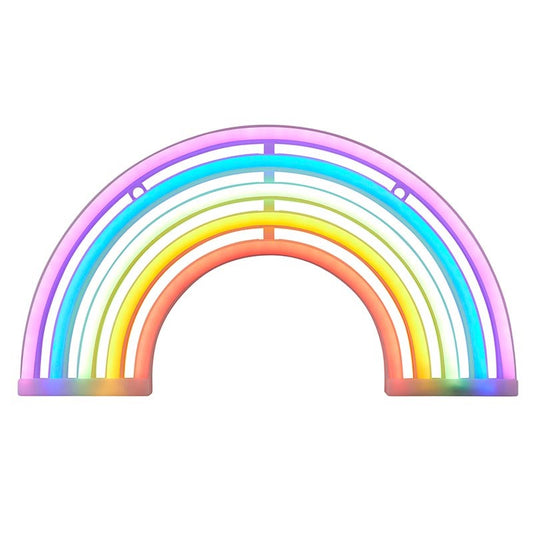 Neon Sign-Rainbow (11.75" x 6.25")