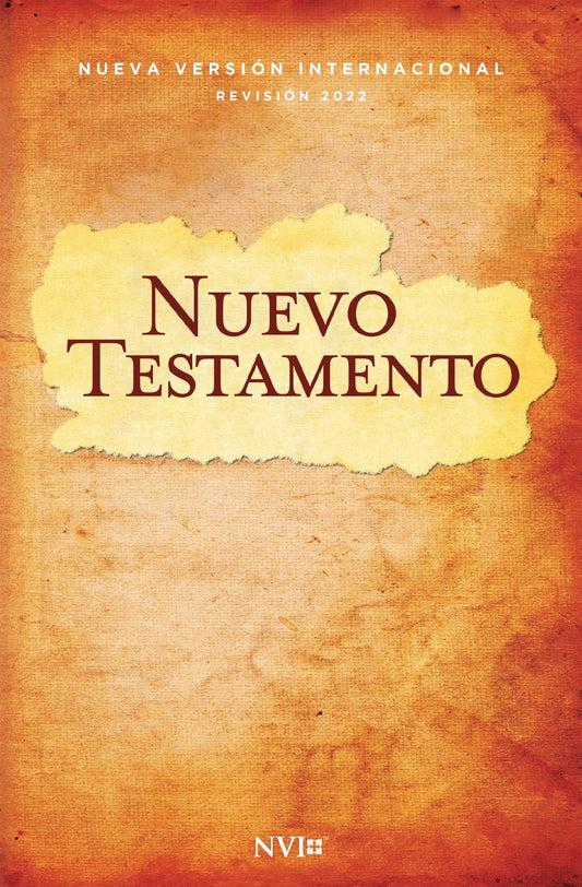 NVI New Testament (Revised Text 2022) (Comfort Print) (Nuevo Testamento  Texto Revisado 2022)-Tan Softcover