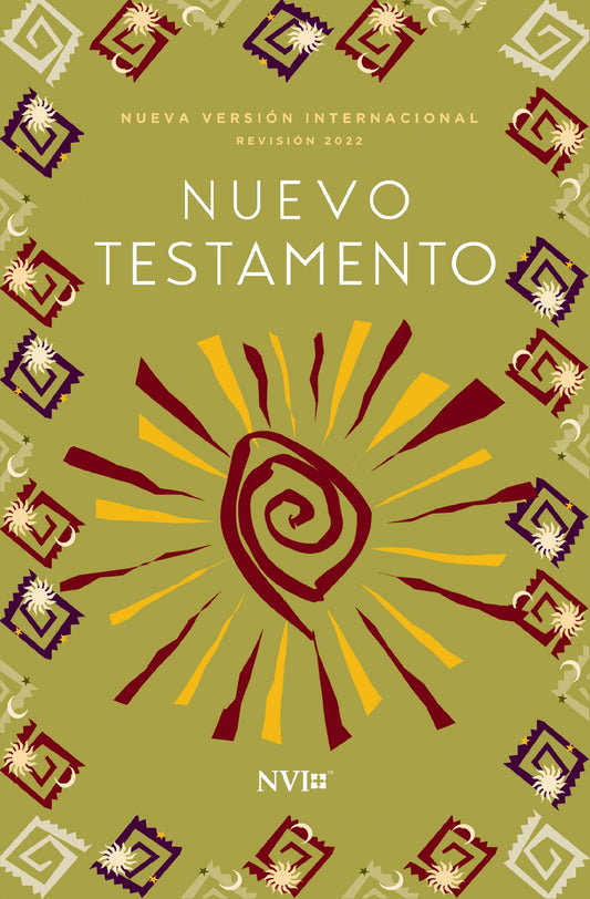 Span-NIV New Testament (Revised Text 2022) (Comfort Print) (Nuevo Testamento  Texto Revisado 2022)-Green Softcover