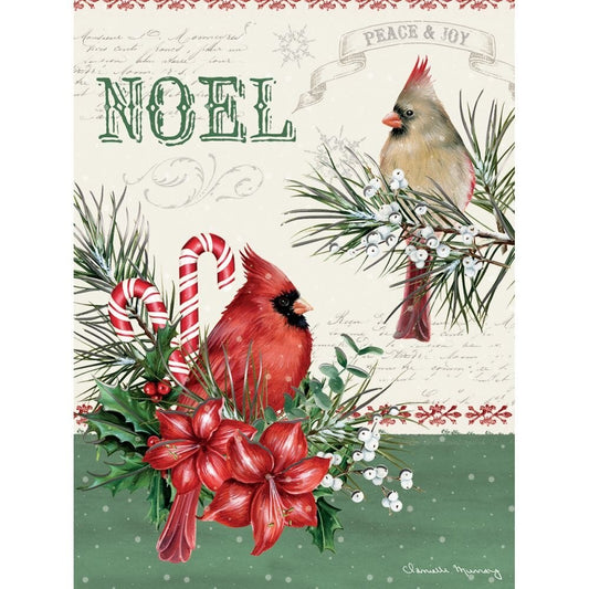 Card-Boxed-Noel Cardinals (Box Of 12)