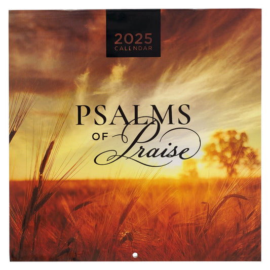 2025 Large Wall Calendar-Psalms Of Praise
