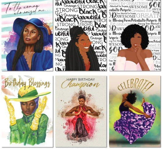 Card-Boxed-Birthday Card Assortment (Box Of 18)