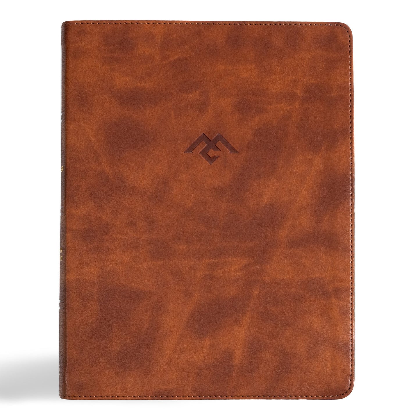CSB Men Of Character Bible (Revised & Updated)-Brown LeatherTouch Indexed