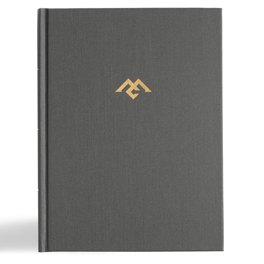 CSB Men Of Character Bible (Revised & Updated)-Charcoal Cloth Over Board