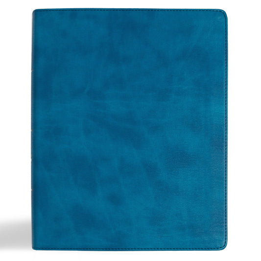 CSB Notetaking Bible  Expanded Reference Edition-Sea Depth LeatherTouch