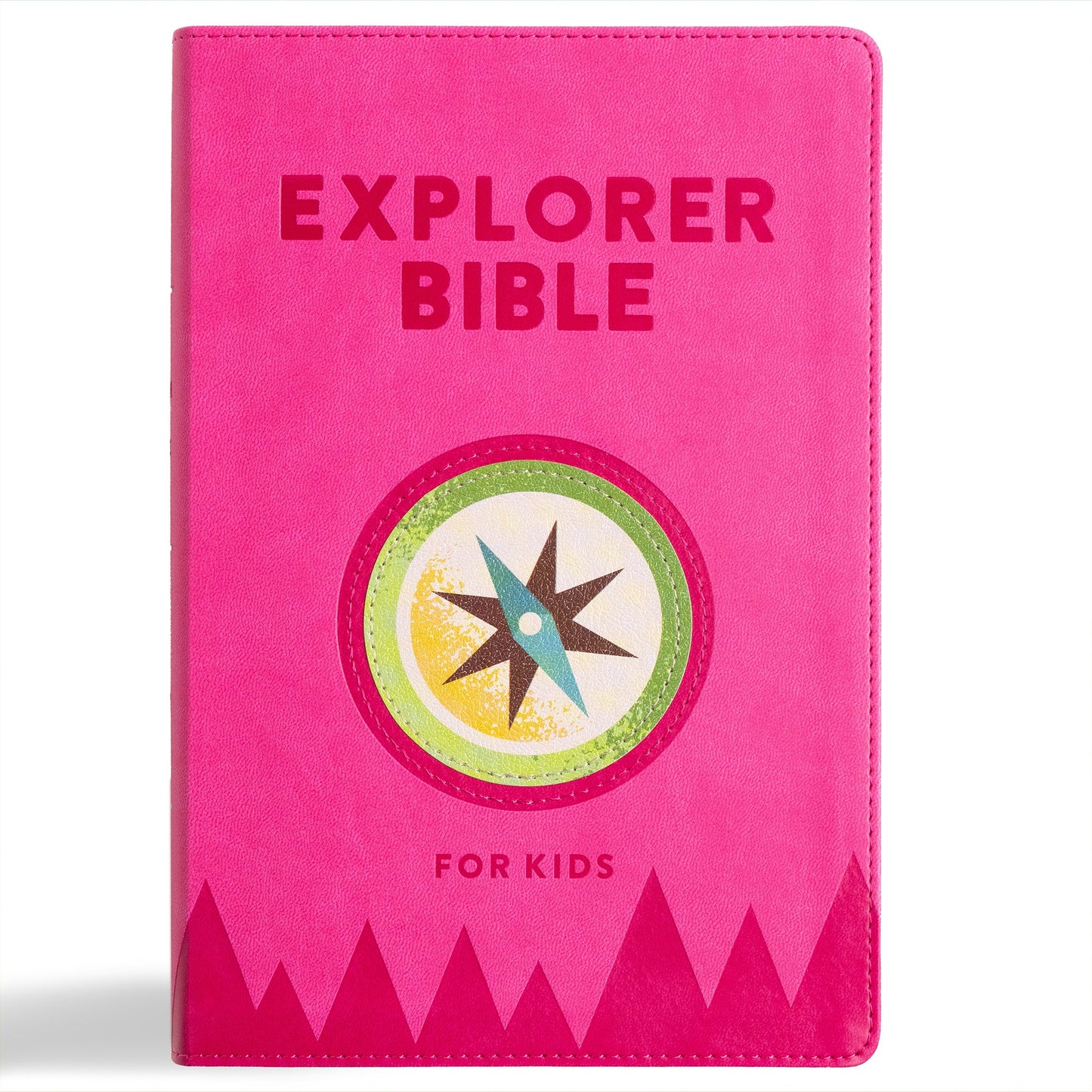 KJV Explorer Bible For Kids-Bubble Gum LeatherTouch