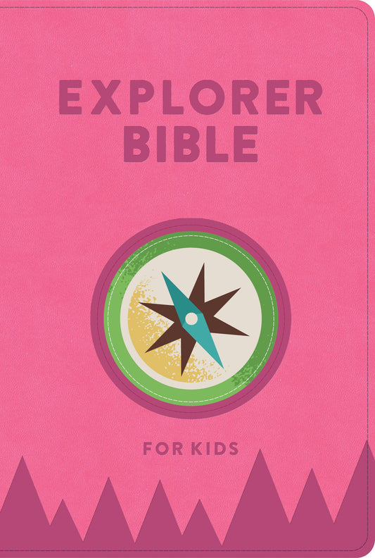 KJV Explorer Bible For Kids-Bubble Gum LeatherTouch