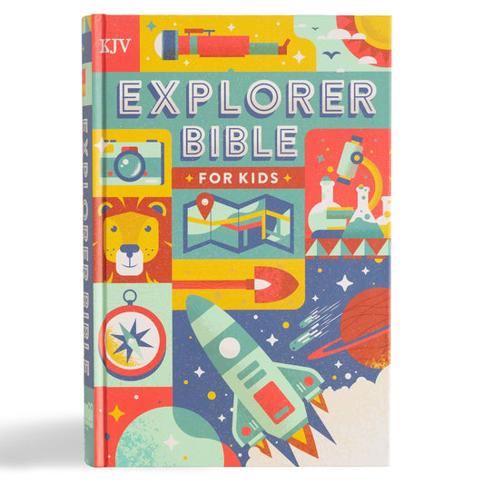KJV Explorer Bible For Kids-Hardcover