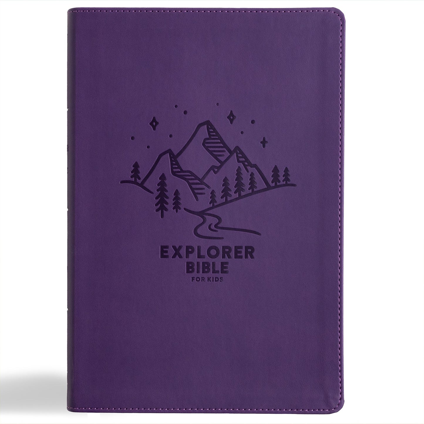 KJV Explorer Bible For Kids-Purple LeatherTouch Indexed
