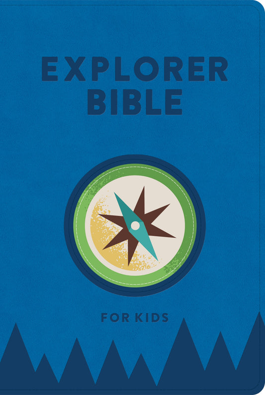 KJV Explorer Bible For Kids-Royal Blue LeatherTouch Indexed