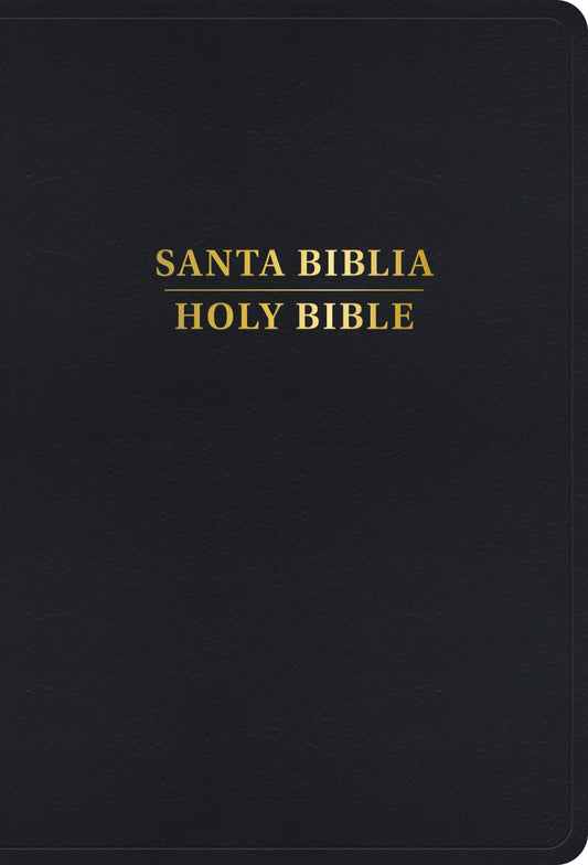 RVR 1960/KJV Biblia Bilingue Letra Grande (Large Print Bilingual Bible)-Black Imitation Leather