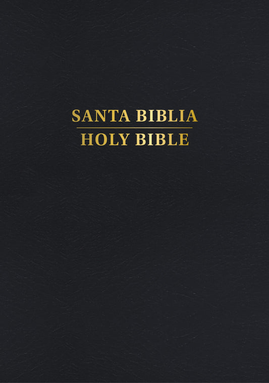 RVR 1960/KJV Personal Size Bilingual Bible (Biblia Bilingue Tamano Personal)-Black Hardcover