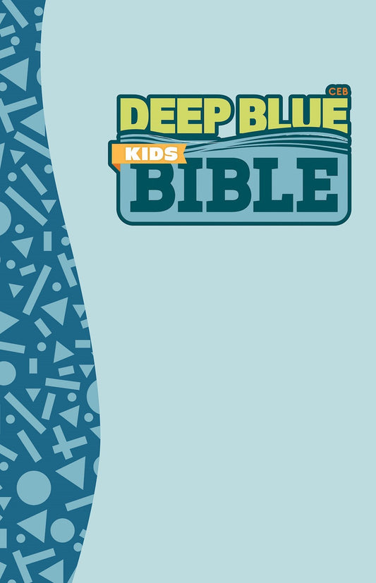 CEB Deep Blue Kids Bible-Ocean Surf Hardcover