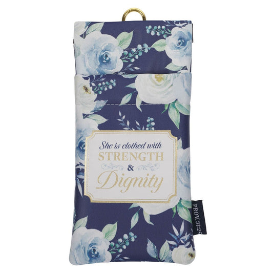 Eyeglass Case-Strength & Dignity Prov. 31:25