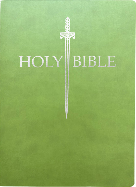 KJV Sword Bible Large Print-Olive Ultrasoft