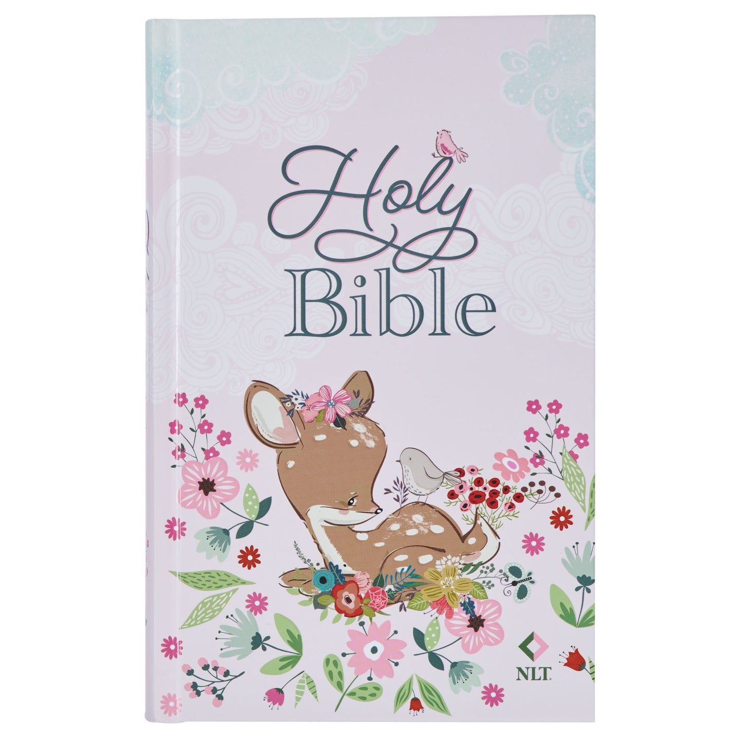 NLT Keepsake Bible For Girls-Pink Hardcover