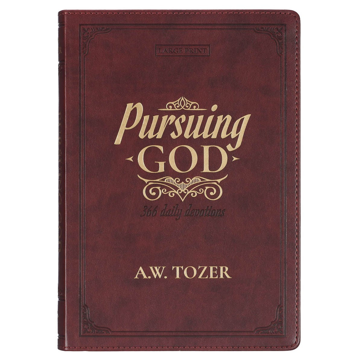 Devotional-Pursuing God LP-Faux Leather