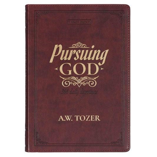 Devotional-Pursuing God LP-Faux Leather