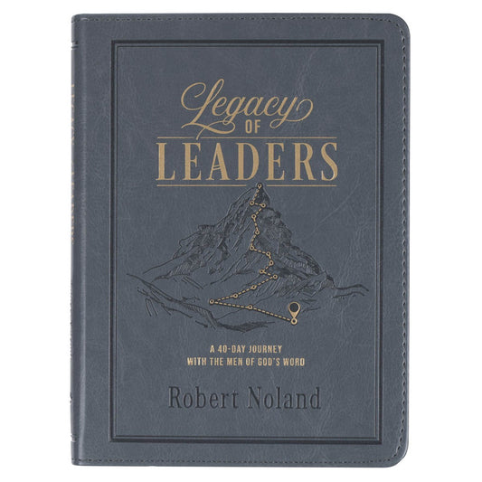 Devotional Gift Book-Legacy Of Leaders-Faux Leather