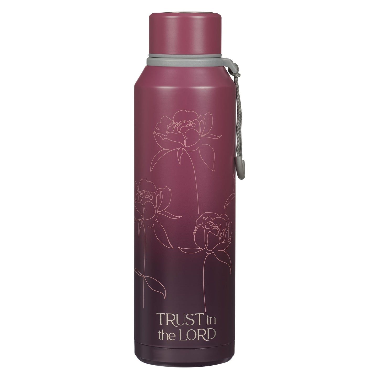 Water Bottle-Stainless Steel-Trust In The Lord-Prov. 3:5